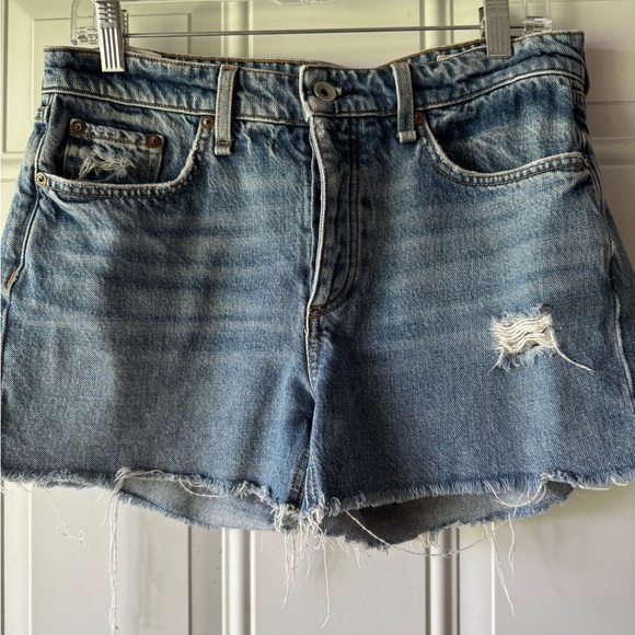 rag & bone Pants - Rag & Bone Dre Low Rise Denim Shorts